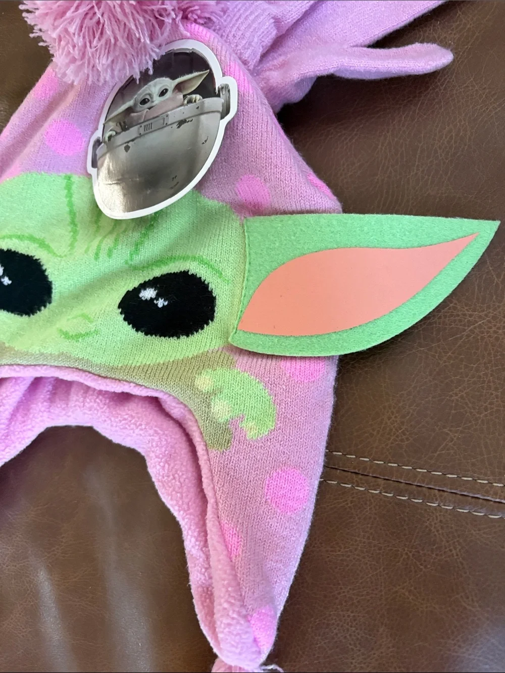 Star Wars 2pc set hat & gloves BABY YODA